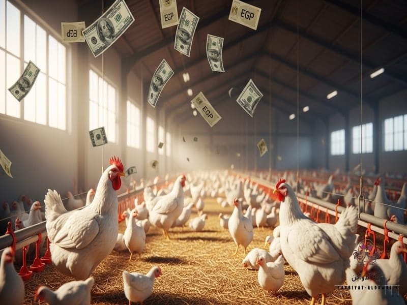 دراسة جدوى مشروع دواجن 100 كتكوت