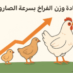 زيادة وزن الفراخ بسرعة الصاروخ