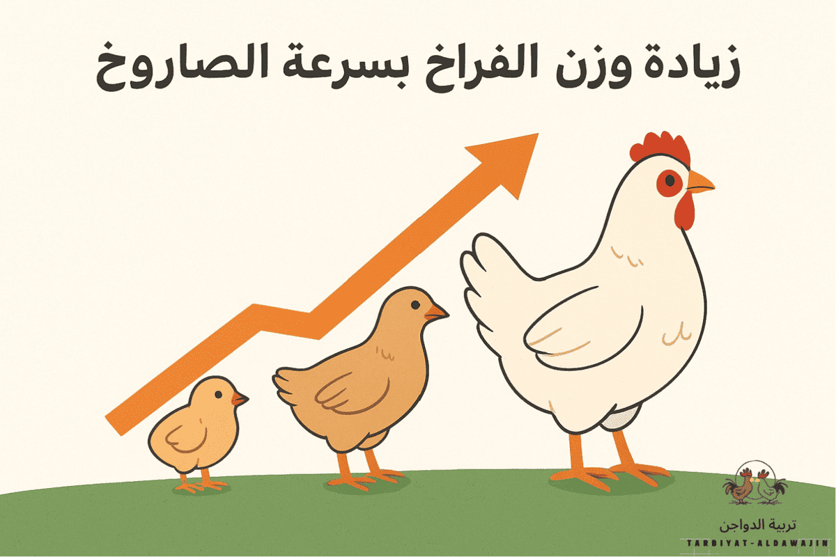 زيادة وزن الفراخ بسرعة الصاروخ