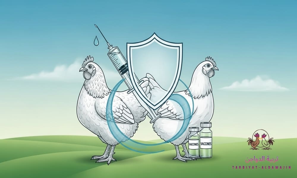 جدول تحصينات الفراخ البيضاء