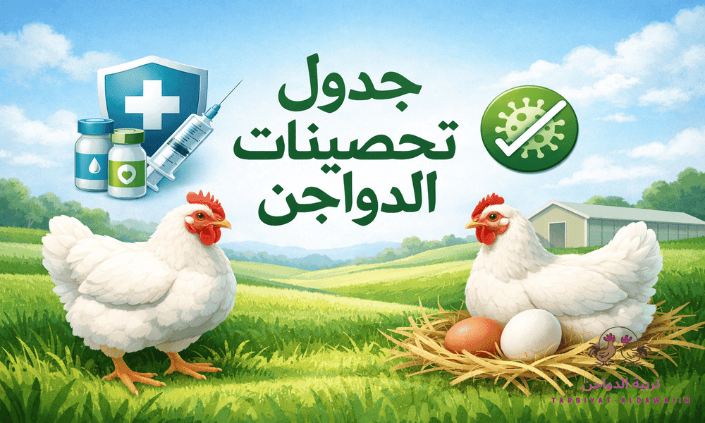 افضل برنامج تحصين دجاج التسمين