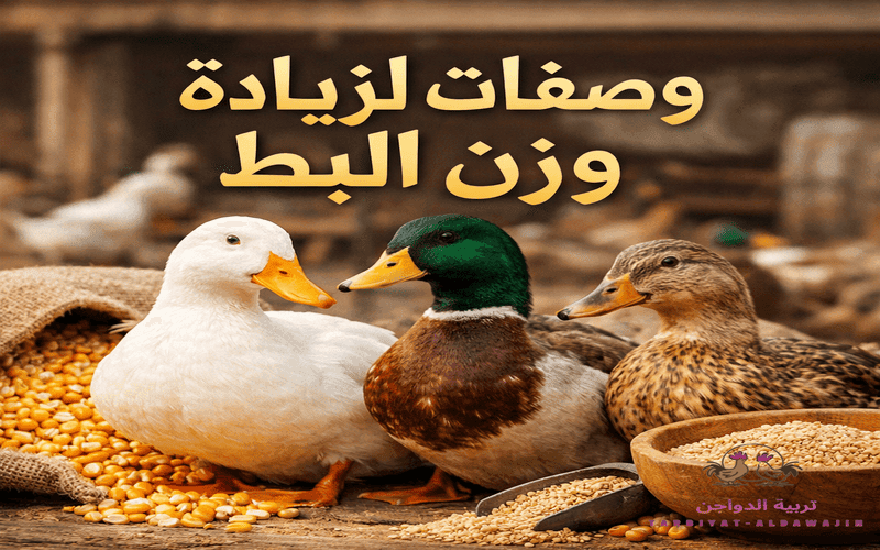 وصفات لزيادة وزن البط خلال أسابيع قليلة بخطوات سهلة واقتصادية